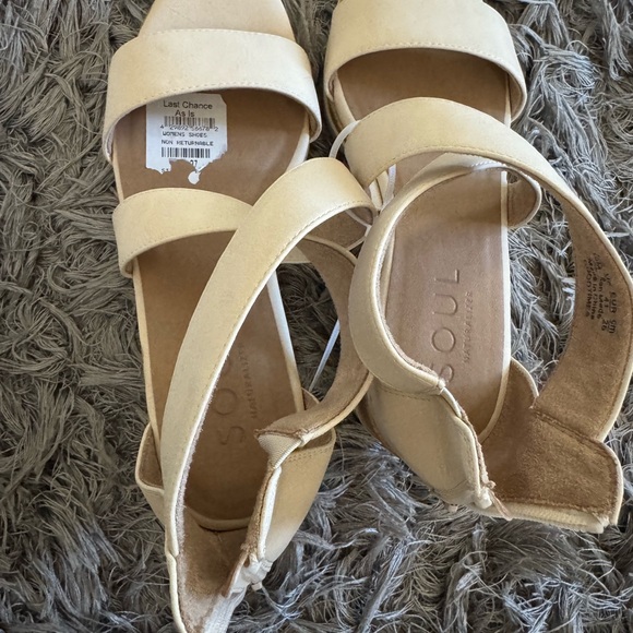 SOUL Naturalizer Shoes - SOUL Naturalizer Women's Tan Sandals